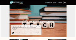 Desktop Screenshot of maestrosdelweb.com